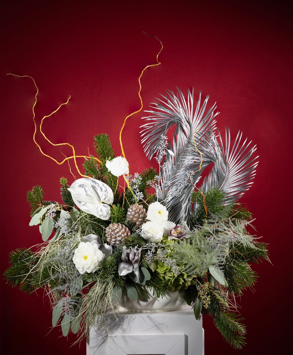 White flowers &silver dreams