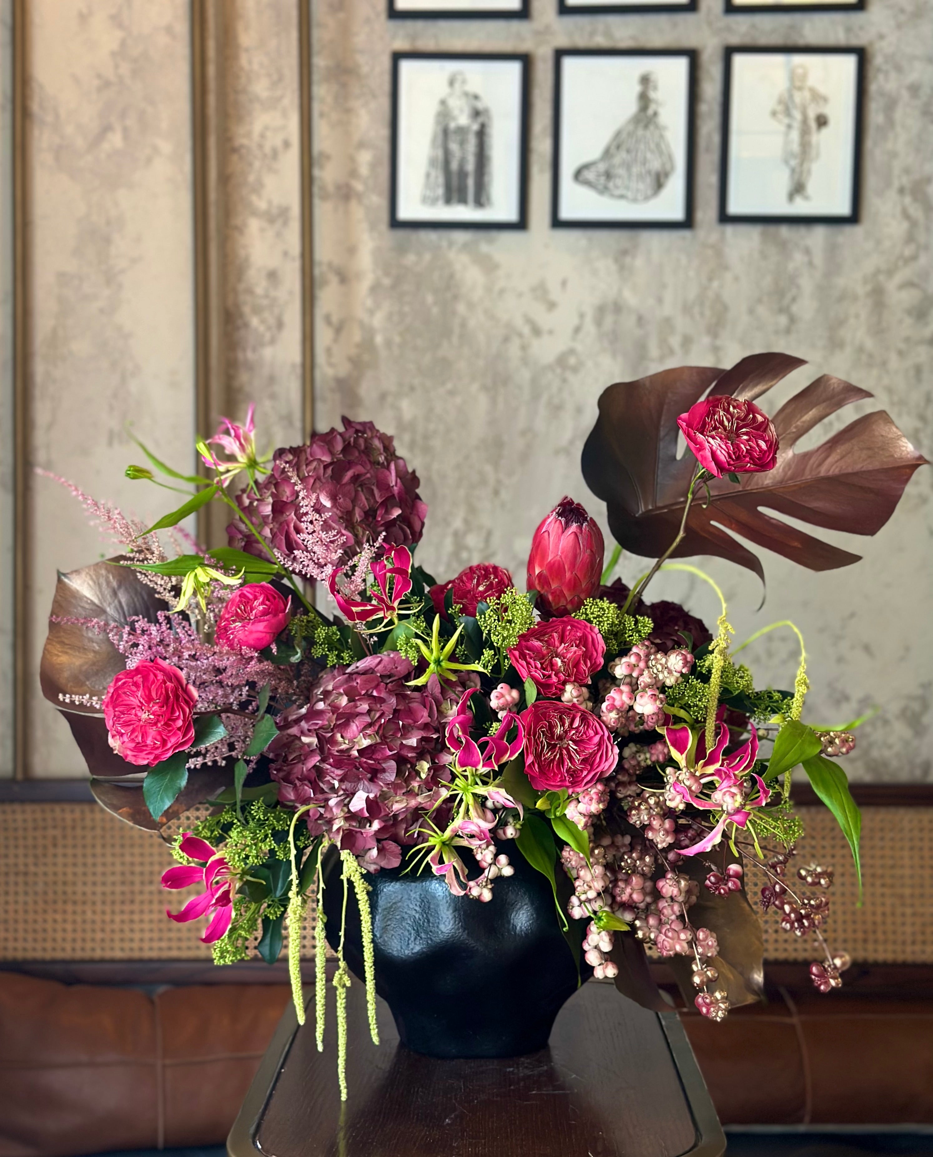 Flowers in a vase