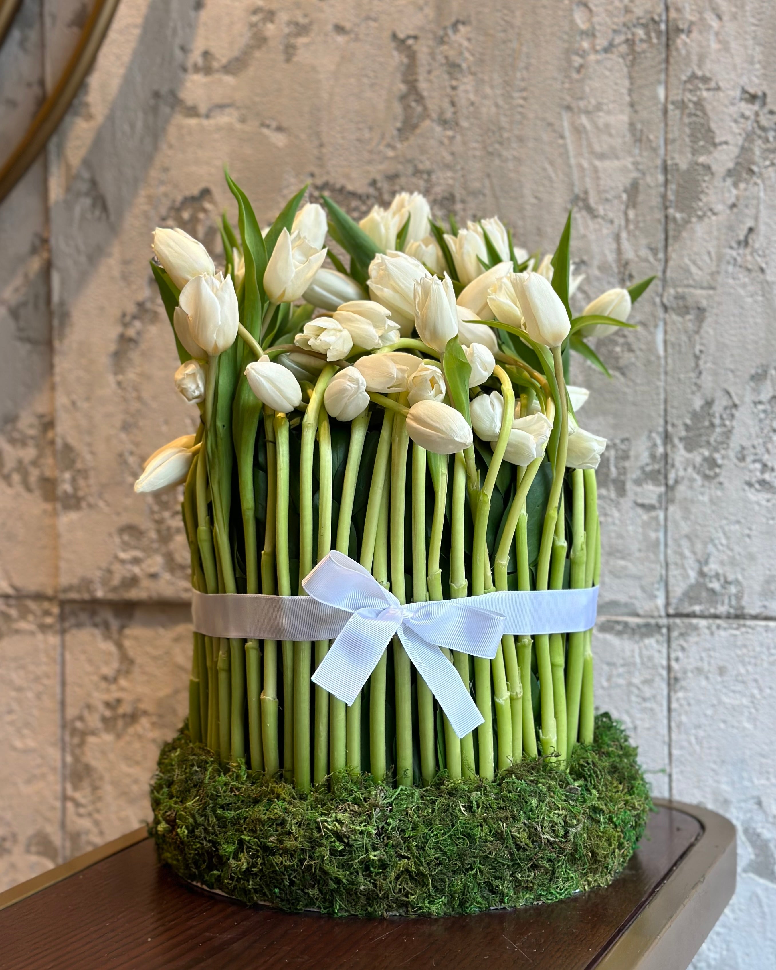 White Emperor Tulips Main image