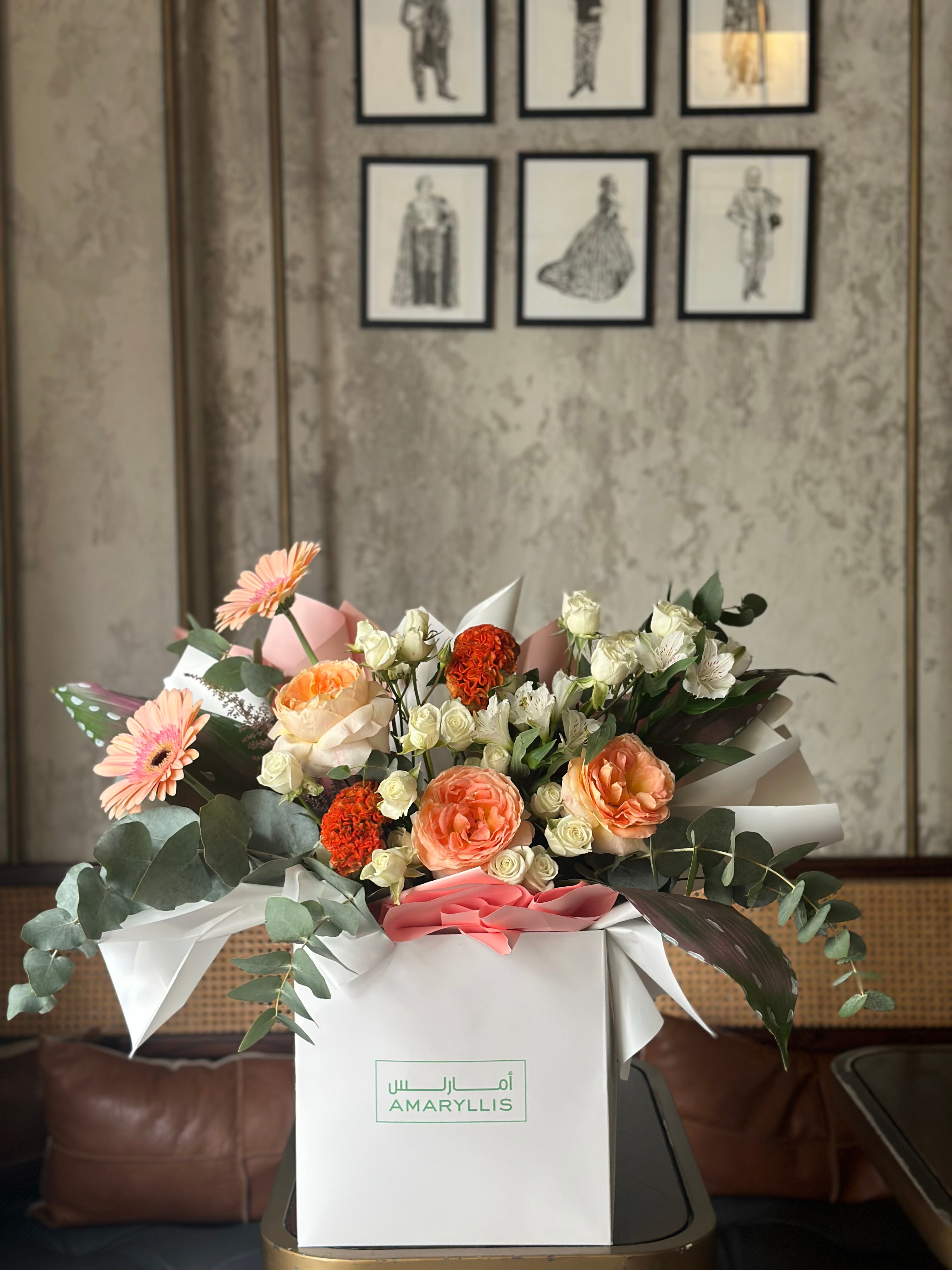 Flower in a bag 🧡